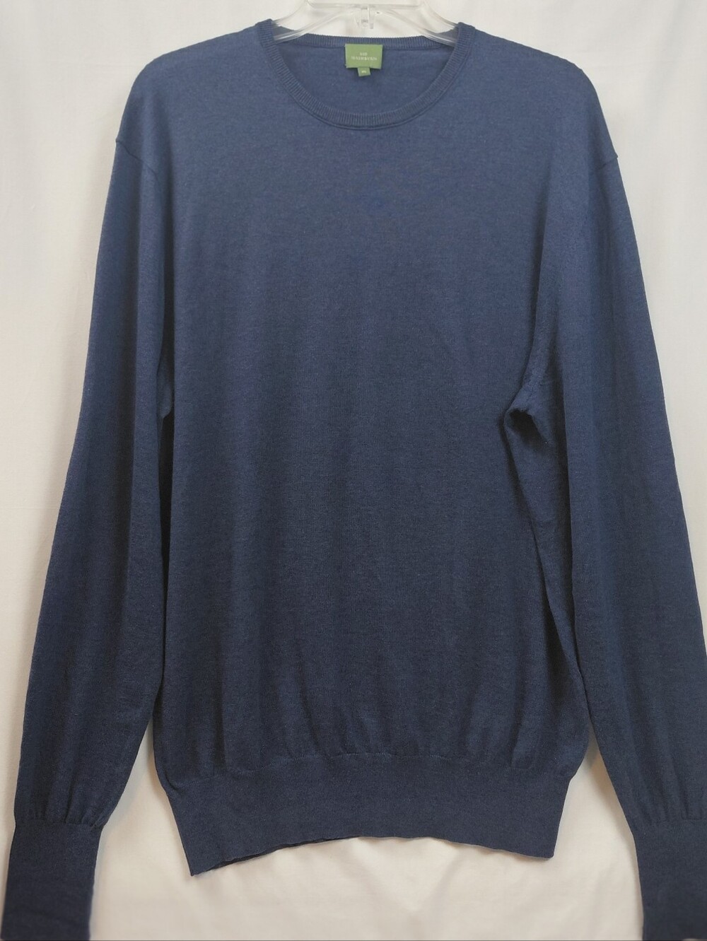 Sid Mashburn Cotton Cashmere Blend Crewneck Sweater Men's Size X Large Blue